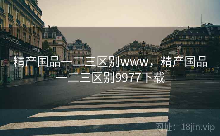 精产国品一二三区别www，精产国品一二三区别9977下载