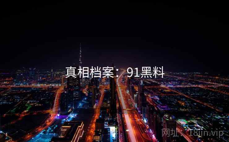真相档案：91黑料